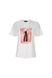 T-shirt with print, White, S