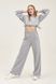 Cropped sweatshirt, Grey, S