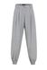 Baggy striped trousers, Grey, S