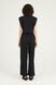 Wide leg trousers, Black, S