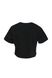 Cropped Pearl T-shirt, Black, S