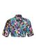 Cropped printed shirt, Multicolor, S