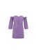 Dress with open shoulders, Lilac, S