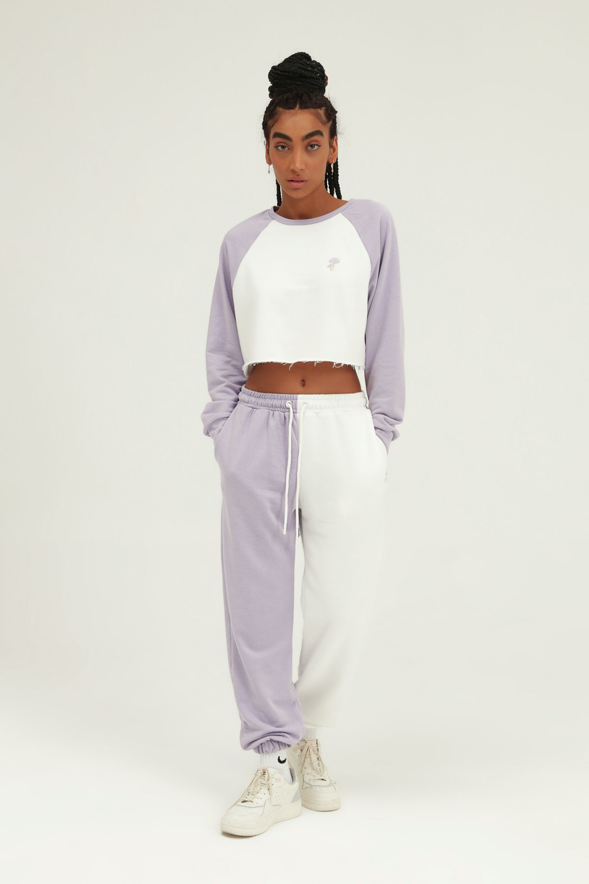 Sweatshirt Lila, Lilac, S