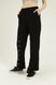 Trousers with details, Black, S