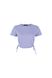 T-shirt with side ties, Lilac, S