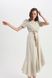 Slant dress, Beige, S