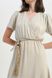 Slant dress, Beige, S