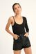 One shoulder bodysuit, Black, S