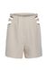 Shorts with straps, Bone, S