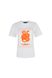 Printed T-shirt, Orange, S