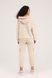 Hoodie New York, Beige, S