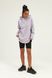 Hoodie with zip, Lilac, S